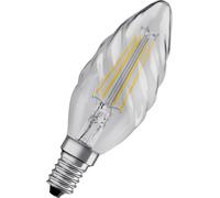 OSRAM 4058075434202 LED CEE E (A - G) E14 forme de flamme torsadée 4 W = 40 W blanc chaud (Ø x L)