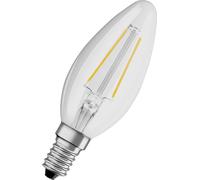 OSRAM 4058075436688 LED CEE F (A - G) E14 forme de flamme 2.5 W = 25 W blanc chaud (Ø x L) 35 mm x