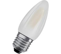 OSRAM HOMELIGHTING 4058075437265 LED CEE E (A - G) E27 forme de flamme 4 W = 40 W blanc chaud (Ø x L