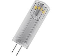 Osram Ampoule LED Base PIN G4 12 V 1,80 W remplace 20 W blanc chaud 2700 K claire lot de 3