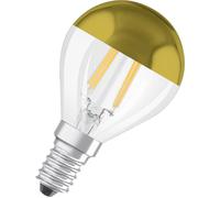 OSRAM Ampoule LED Classic P Mirror – Culot E14, blanc chaud 2700 K, 4 W (équiv. 34 W)