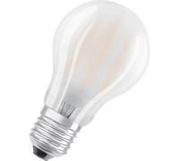 Osram Lamps LED BASE Classic A60, ampoules LED à filament dépoli en verre pour culot E27, forme ampoule, blanc froid (4000K), 806 lumens, remplace les ampoules classiques 60W, boîte de 3