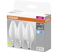 OSRAM 4058075592575 LED CEE D (A - G) E14 forme de flamme 5.5 W = 60 W blanc froid (Ø x L) 35 mm x 1