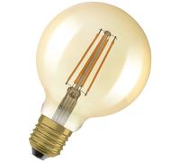 OSRAM HOMELIGHTING 4058075754737 LED CEE E (A - G) E27 forme de cône 6.5 W = 55 W blanc chaud (Ø x H) 95 mm x 95 mm 2 pc(s)