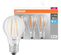 Osram Ampoule LED HOMELIGHTING 4058075819535 E27 forme de poire 6,5W (60W) blanc neutre 3 pièces