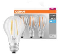 Osram Ampoule LED HOMELIGHTING 4058075819535 E27 forme de poire 6,5W (60W) blanc neutre 3 pièces