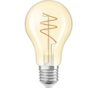 Osram Ampoule Vintage 1906 Classic – 4,9 W, 470 lm, E27, blanc chaud 2200 K, verre doré, Ø60 mm