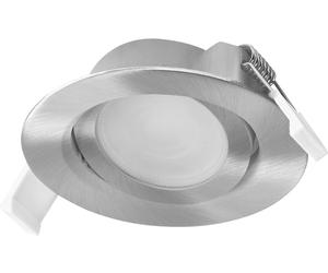 OSRAM HOMELIGHTING 4058075853799 Spot de plafond, Plafonnier à spot LED Module LED LED intégrée satin-nickel