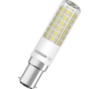 OSRAM HOMELIGHTING 4099854266706 LED CEE E (A - G) B15d forme de pile 6.5 W = 60 W blanc chaud (Ø x H) 18 mm x 80 mm 1 pc(s)