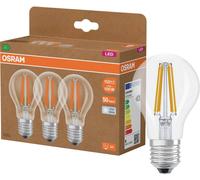 OSRAM HOMELIGHTING 4099854348075 LED CEE A (A - G) E27 7.2 W blanc froid 3 pc(s)