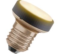 OSRAM Flat Lamp, lampe LED ultra-compacte et plate avec culot E27, remplace les ampoules traditionnelles de 29W, blanc chaud (2700K), économique avec une consommation de 4.5W, dimmable, pack de 1