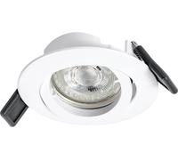 OSRAM HOMELIGHTING 4099854444494 Spotlight Recess Set Incl. Osram LED 4.3W GU10 White Plafonnier LED 4.30 W blanc