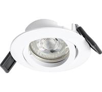 OSRAM HOMELIGHTING 4099854444494 Spotlight Recess Set Incl. Osram LED 4.3W GU10 White Plafonnier LED 4.30 W blanc