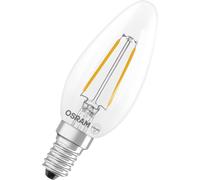 Osram Lampe LED forme étoile bougie B25 filament, 2700 K blanc chaud, 1,8