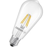 OSRAM HOMELIGHTING 4099854467899 LED CEE D (A - G) E27 3.4 W blanc chaud (Ø x H) 64.00 mm x 64.00 mm 1 pc(s)