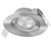 OSRAM HOMELIGHTING 4099854595554 Spot de plafond, Plafonnier à spot LED Module LED LED intégrée satin-nickel