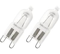OSRAM HOMELIGHTING Ampoule halogène Eco CEE: G (A - G) G9 43 mm 230 V 50 W blanc chaud culot à ergots à intensité variable 2 pc(s)
