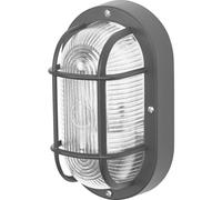 OSRAM HOMELIGHTING Bulkhead Essential Oval E27 Black 4058075845589 Plafonnier, Applique noir