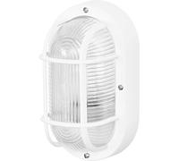 OSRAM HOMELIGHTING Bulkhead Essential Oval E27 White 4058075845565 Plafonnier, Applique blanc