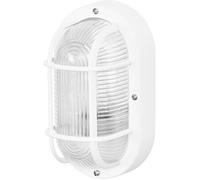OSRAM HOMELIGHTING Bulkhead Essential Oval E27 White 4058075845565 Plafonnier, Applique blanc