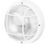 OSRAM HOMELIGHTING Bulkhead Essential Round E27 White 4058075845602 Plafonnier, Applique blanc