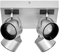 OSRAM HOMELIGHTING Decor Spot Jupiter Plate 4099854471513 Plafonnier à spot LED, Projecteur mural LED LED LED intégrée 22 W argent
