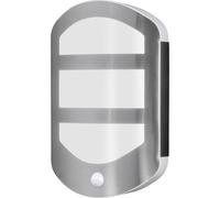 OSRAM HOMELIGHTING ENDURA Style Plate Wall Sensor 12.5W Stainless Steel 4099854461675 Applique LED extérieure