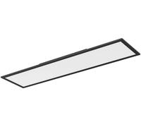 Lampe Plafond LED OSRAM 4000K Métal Noir 100cm IP20 Pour Cuisine Couloir