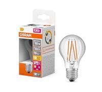 OSRAM Lampe à LED Star+ avec capteur de lumière du jour, E27-base, Optique filamentaire ,Blanc chaud (2700K), 806 Lumen, Remplacement de la traditionnelle 60W-Ampoules 1-Pack