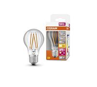 Osram Lampada LED Star+ con sensore di luce diurna, E27-base Ottica del filamento,Bianco caldo (2700K), 806 Lumen, sostituzione delle lampade 60W, non dimmerabile, 4-Confezione