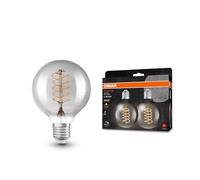 Osram lampada LED Vintage 1906 Globe,7.8W,360lm,colore della luce bianco caldo,dim,CRI80,E27,luce istantanea al 100%, idéal pour installer décoratif, risque énergétique