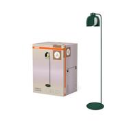Osram Lampadaire DECOR Corolle, verre métal vert, version E27, câble