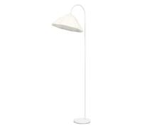 OSRAM Lampadaire Decor Lotus Leaf blanc en métal et papier mâché, E14, gradable,