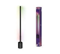OSRAM Lampadaire LED d'angle SMART+ WIFI,slim,noir,8W,540lm,blanc et couleur réglables,dimmable,fonction bricolage et rythme musical,longue durée de vie,contrôlable par application,2700-6500K