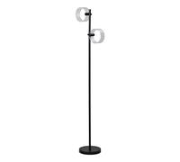 OSRAM Lampadaire LED Decor Circle, Acrylique Noir, 17W, 930lm, CCT 3000-6500K,