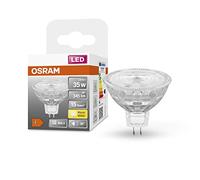 OSRAM Lampe à LED Star Reflector, GU5.3-base, verre clair ,Blanc chaud (2700K), 345 Lumen, Remplacement de la traditionnelle 35W-Ampoules 1-Pack