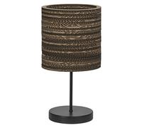 OSRAM Lampe à poser Decor Cardboard Cylinder marron en carton ondulé, E27, 200 m
