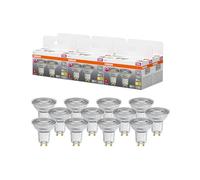 OSRAM Lampe à réflecteur Superstar, GU10-base, verre clair ,Blanc chaud (2700K), 230 Lumen, Remplacement de la traditionnelle 35W-Ampoules 6-Pack