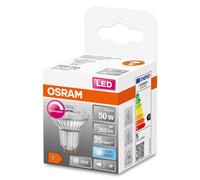 Osram Lampe À Réflecteur Superstar, Gu10-Base, Verre Clair ,Blanc Froid (4000k), 350 Lumen, Remplacement De La Traditionnelle 50w-Ampoules 1-Pack