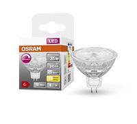 Osram Lampe à réflecteur Superstar, GU5.3-base, verre clair,Blanc chaud (2700K), 345 Lumen, Remplacement de la traditionnelle 35W-Ampoules 1-Pack