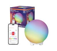 OSRAM Lampe d'ambiance et de table SMART+ WIFI BALL LIGHT, noire, 4 W, 130 lm, effet lumineux Magic RGB dynamique, deux sources lumineuses, intensité variable, longue durée de vie, installation facile