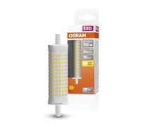 OSRAM Lampe de poche LED avec base R7s, tube LED avec ampoule de 19 W, remplacement d'une ampoule de 150 W, 2452 lm, blanc chaud (2700 K)