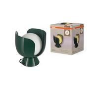 Osram Lampe de table Corolle E14 métal verre rétro vert Lampe de table Decor Corolle E14, métal et verre, câble textile, ampoules remplaçables, style rétro, verte