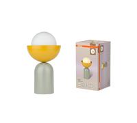Osram Lampe de table DECOR Bol E14 Vert/Jaune 200mm, lampe de table, Métal, Verre, avec couleurs vives