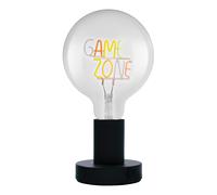 OSRAM Lampe de table LED 1906 Letter, lettrage Game Zone, néon, 1,2 W, E27, noi
