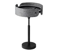 OSRAM Lampe de table LED DECOR Curve Felt 19W 3000K avec 550lm Gris 270mm, Lamp