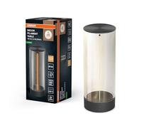 Osram Lampe de table LED Endura Style à filament, 1,2 W, blanc chaud 2 700 K, 100 lm, rechargeable par USB, IP54, 14 h
