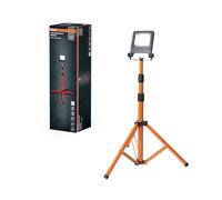 OSRAM Lampe de travail LED Trépied 1x30W 840, 4000K blanc froid, 2700 lm, IP65, réglable en hauteur 1,8m, 360°