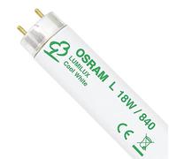 Osram Lampe fluorescente LUMILUX T8 Culot G13 18 Watt (840) Cool White