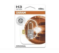 OSRAM Lampe halogène Emballage Individuel 12 V, Orange, Original H3, 64151-01B, 12 V, Simple Blister